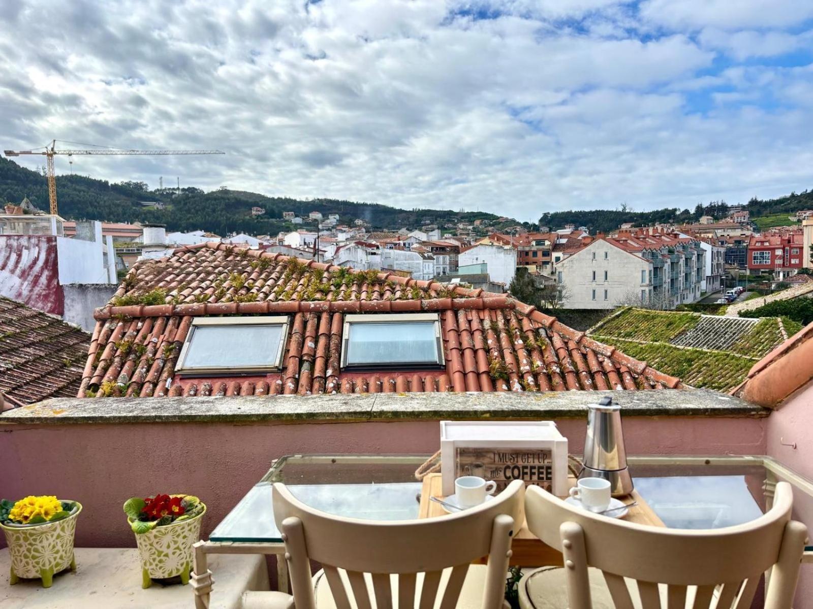 Apartamento Hoibai, Raina, Atico, Con Vistas Al Casco Historico De Baiona, Galicia Exterior foto