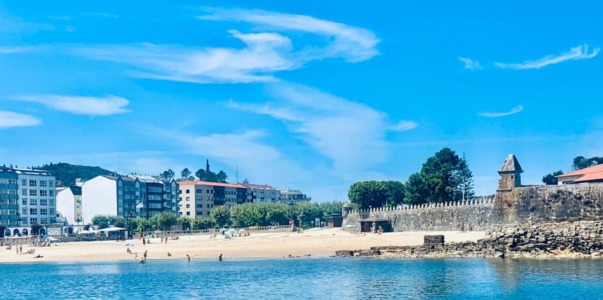 Apartamento Hoibai, Raina, Atico, Con Vistas Al Casco Historico De Baiona, Galicia Exterior foto